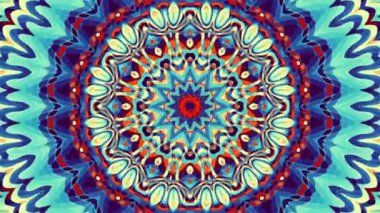 Süslemeli mandala döngü arkaplanı