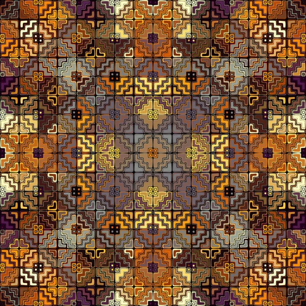 Modèle tribal ethnique vectoriel. Image d'art sans couture. — Image vectorielle