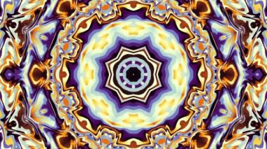 Süslemeli mandala döngü arkaplanı