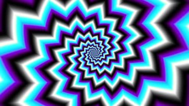 Sonsuz spiral. Kusursuz döngü görüntüsü.