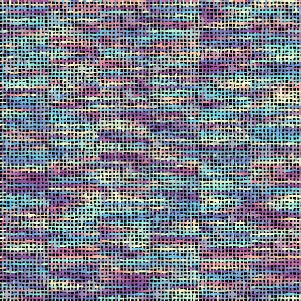 Imitación de una textura de lienzo áspero. Patrón sin costura. — Archivo Imágenes Vectoriales