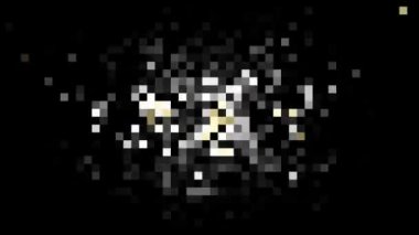 Süslemeli mandala döngü arkaplanı