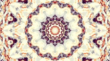 Süslemeli mandala döngü arkaplanı