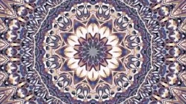 Süslemeli mandala döngü arkaplanı