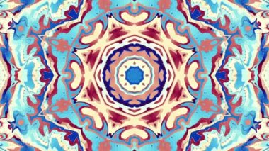 Süslemeli mandala döngü arkaplanı