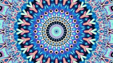 Süslemeli mandala döngü arkaplanı