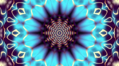 Süslemeli mandala döngü arkaplanı