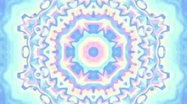Süslemeli mandala döngü arkaplanı
