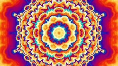 Süslemeli mandala döngü arkaplanı