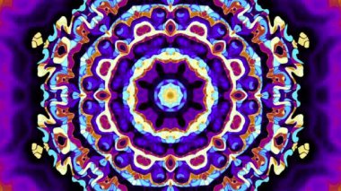 Süslemeli mandala döngü arkaplanı