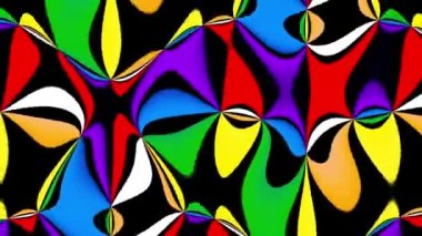 Psikedelik hareket arkaplanı