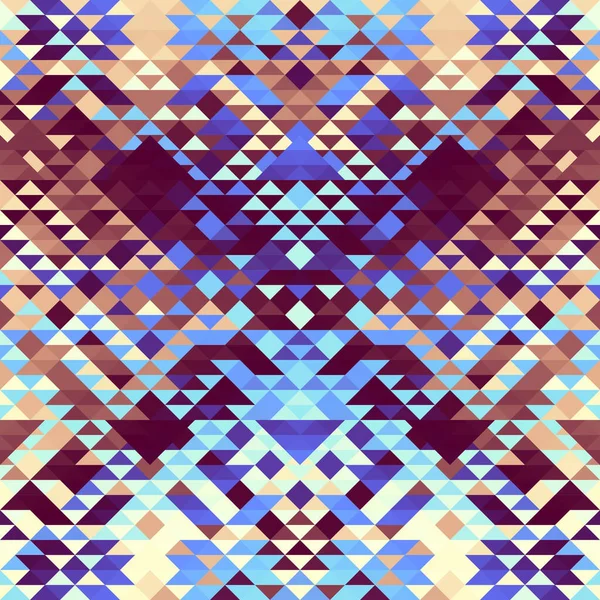 Fond de motif vectoriel sans couture d'un triangle. — Image vectorielle