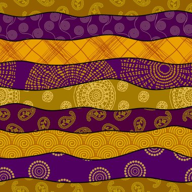 Yamalı tekstil deseni. Kusursuz yorgan dizayn arkaplanı.