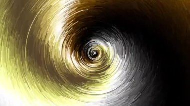 Sonsuz spiral. Kusursuz döngü görüntüsü.