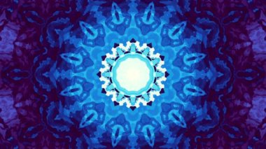 Süslemeli mandala döngü arkaplanı