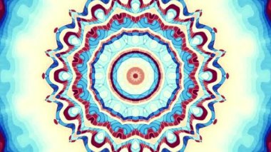 Süslemeli mandala döngü arkaplanı