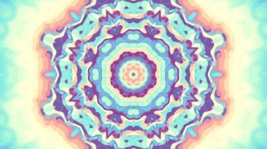 Süslemeli mandala döngü arkaplanı