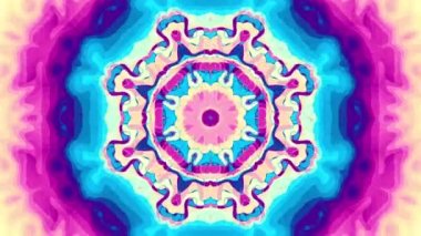 Süslemeli mandala döngü arkaplanı