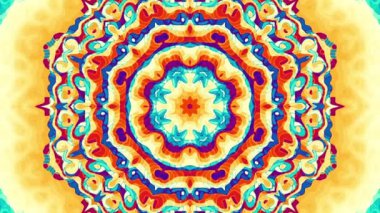 Süslemeli mandala döngü arkaplanı