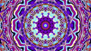 Süslemeli mandala döngü arkaplanı