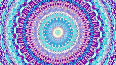 Süslemeli mandala döngü arkaplanı