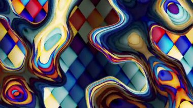 Psikedelik hareket arkaplanı