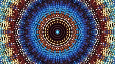 Süslemeli mandala döngü arkaplanı