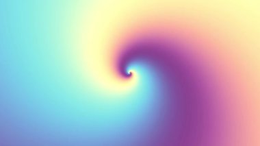 Sonsuz spiral. Kusursuz döngü görüntüsü.