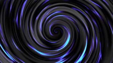 Sonsuz spiral. Kusursuz döngü görüntüsü.
