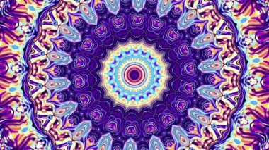 Süslemeli mandala döngü arkaplanı