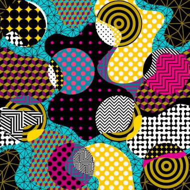 Kağıt kesiği tasarımı şekillendirir. Kusursuz vektör deseni.