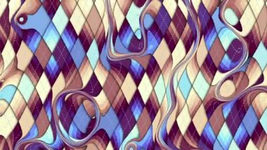 Psikedelik hareket arkaplanı