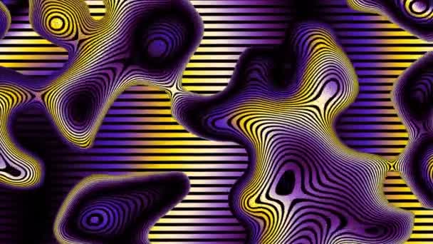 Psychedelischer Hintergrund — Stockvideo