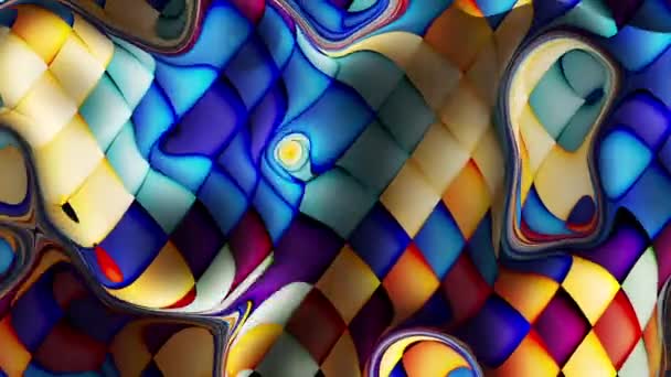 Psychedelic fundo em movimento — Vídeo de Stock