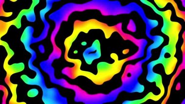 Psikedelik hareket arkaplanı