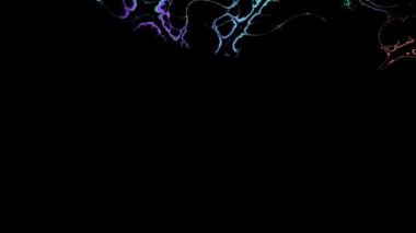 Psikedelik hareket arkaplanı