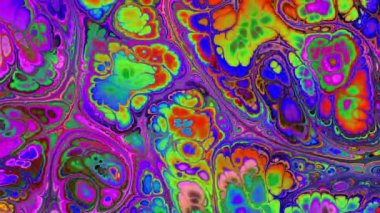 Psikedelik hareket arkaplanı