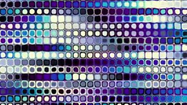 Kusursuz döngü soyut hareket arkaplanı. Soyut polka nokta görüntüsü.