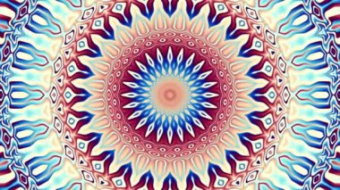 Süslemeli mandala döngü arkaplanı