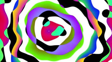 Psikedelik hareket arkaplanı