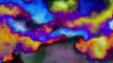 Psikedelik hareket arkaplanı