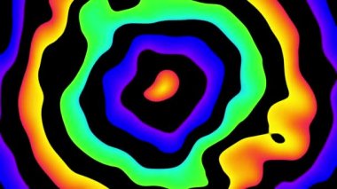 Psikedelik hareket arkaplanı