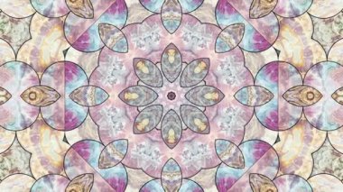 Süslemeli mandala döngü arkaplanı