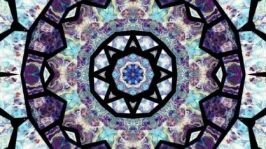 Süslemeli mandala döngü arkaplanı