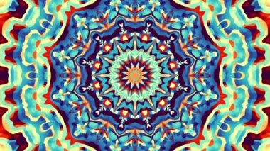 Süslemeli mandala döngü arkaplanı