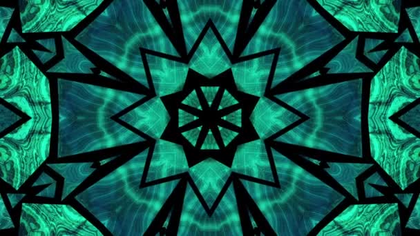 Ornate Mandala-Schleife Hintergrund — Stockvideo