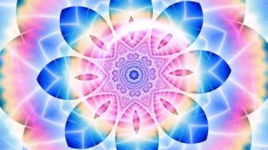 Soyut mandala döngü arkaplanı