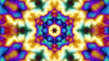 Soyut mandala döngü arkaplanı