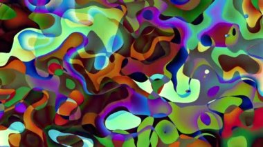 Psikedelik hareket arkaplanı