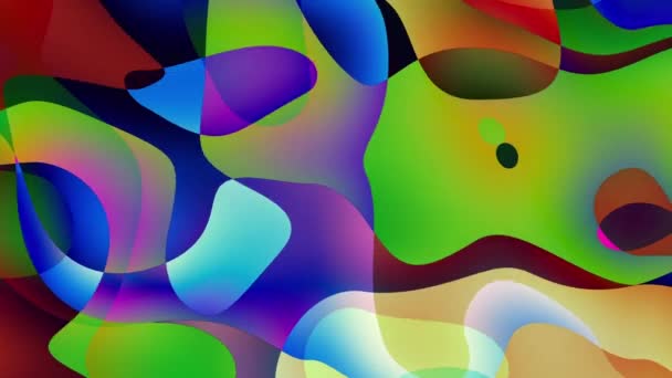 Psychedelischer Hintergrund — Stockvideo